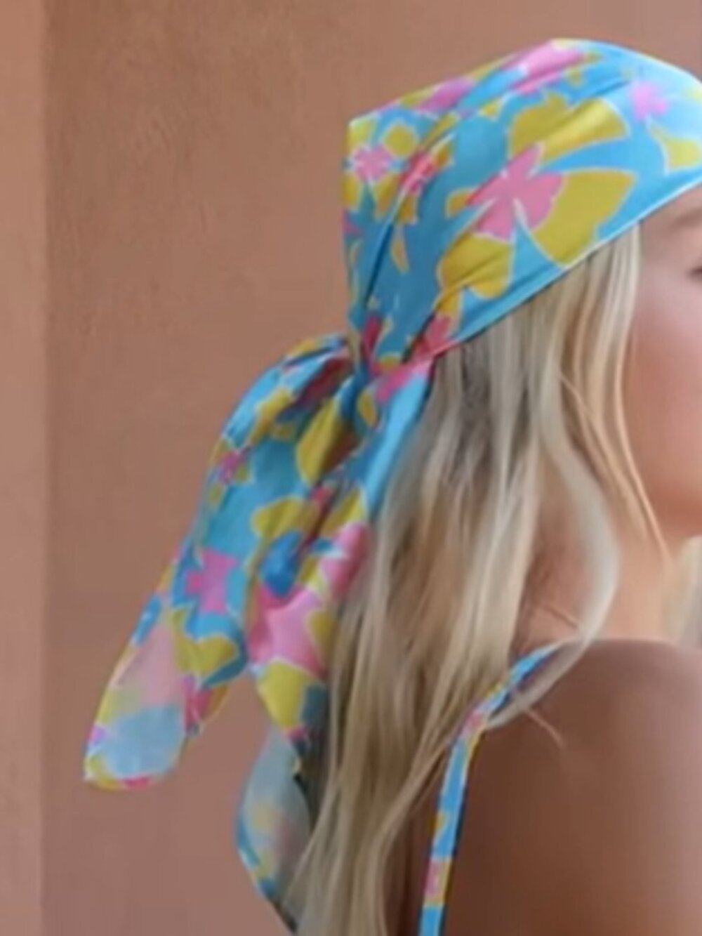 NEW - Blackbough - Stella Satin Scarf - PINA COLADA